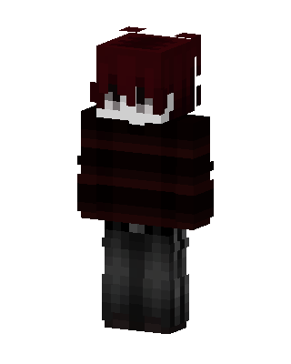 Crimson Emo skin, 3D preview