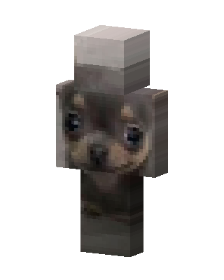 Brown Animal Minecraft skin