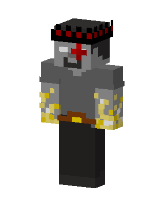 Gray Knight Boy Minecraft skin