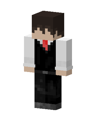 Black Suit Boy Minecraft black skin