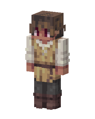 Medieval Peasant skin, 3D preview