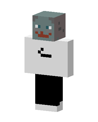Gray Zombie Minecraft skin
