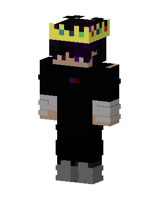 Crowned Shadow skin, 3D preview