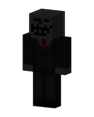 Black Villain Boy Minecraft skin