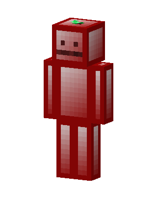 Tomato Man Minecraft skin