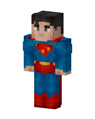 Blue Hero Boy Minecraft skin