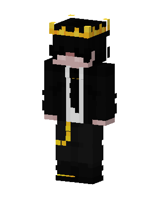 Crowned Gentleman skin, 3D preview