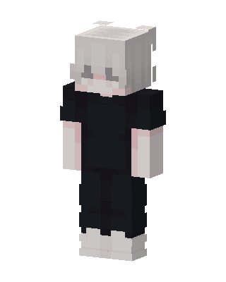 Monochrome Boy skin, 3D preview