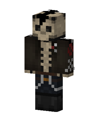 Skeleton Biker skin, 3D preview