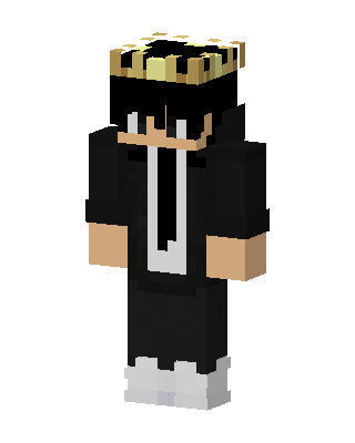 Crowned Suit Boy skin, 3D preview