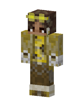Golden Explorer skin, 3D preview