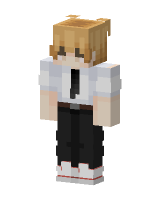 Denji skin, 3D preview