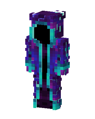 Void Mage skin, 3D preview