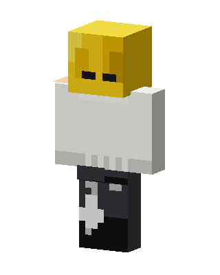 Yellow Block Head Minecraft skin