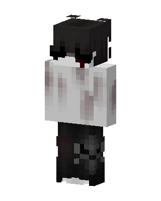 White Player Boy skin, 3D preview
