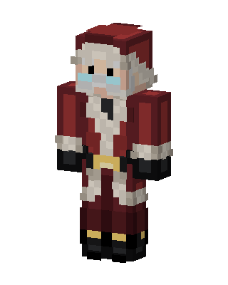 Red Holiday skin, 3D preview