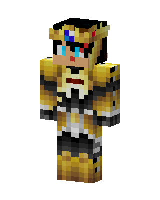 Golden Pharaoh skin, 3D preview