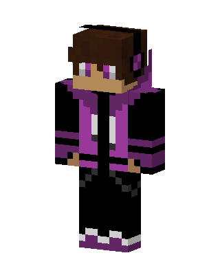 Black Hoodie Minecraft skin