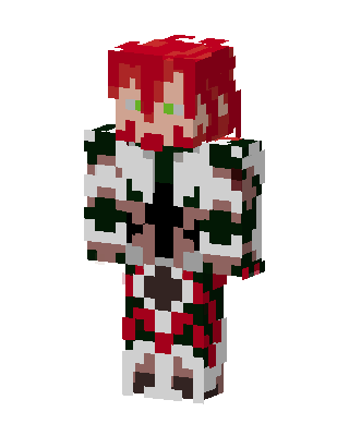 White Hero Girl Minecraft skin
