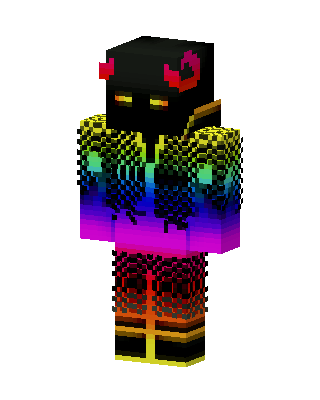 Black Hero skin, 3D preview