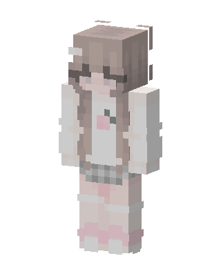 Peachy Bear skin, 3D preview