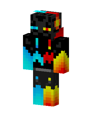 Fire And Ice skin, 3D preview