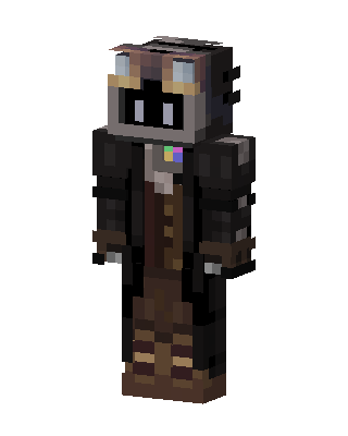 Steampunk Wanderer skin, 3D preview