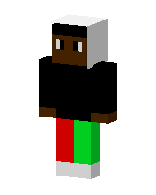 Pan-African Hoodie Minecraft skin
