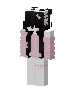 Pink Coquette skin, 3D preview