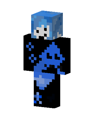 Blue Hero Minecraft skin