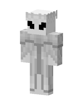 Pale King skin, 3D preview