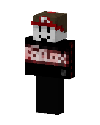 Black Holiday Boy skin, 3D preview