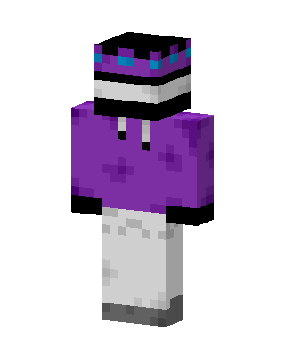 Purple Royal Boy skin, 3D preview