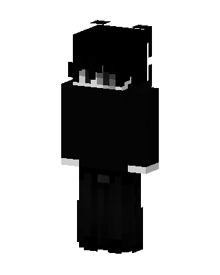 Shadow Student skin, 3D preview