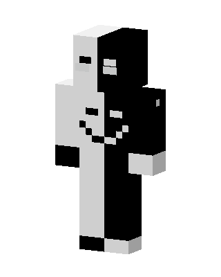 Split Smiley skin, 3D preview