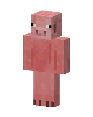 Pig Minecraft pink skin