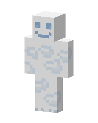White Mob Minecraft Christmas skin