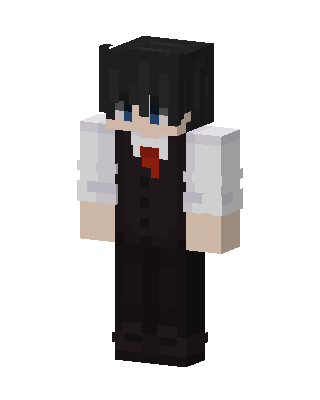 Dapper Butler skin, 3D preview