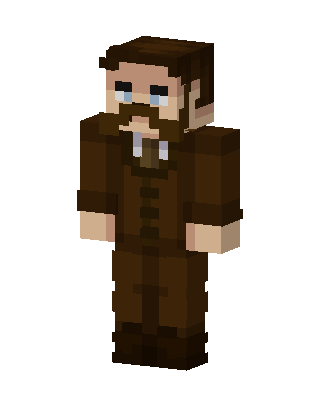 Brown Suit Boy Minecraft skin