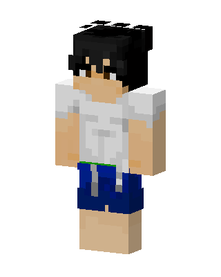 White Student Boy Minecraft skin