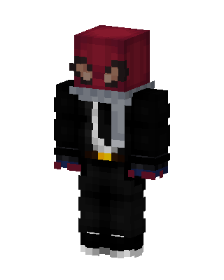 Black Suit Boy Minecraft goth skin