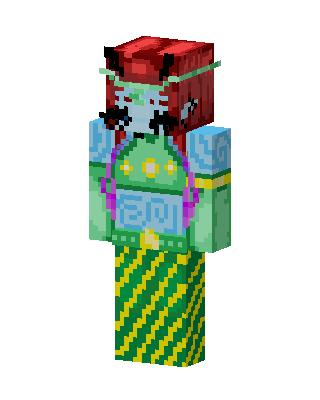 Green Cutie Girl Minecraft green skin