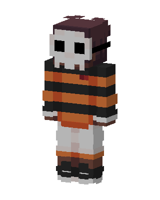 Orange Player Boy skin, 3D preview