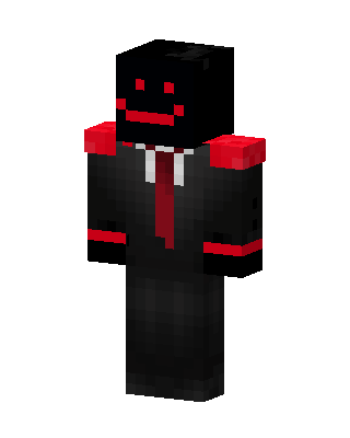 Black Villain Boy skin, 3D preview