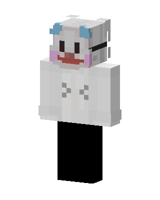White Cutie Girl Minecraft white skin