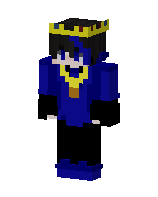 Sapphire King skin, 3D preview