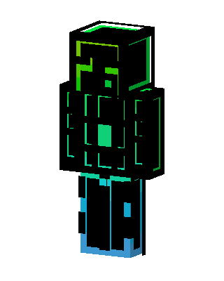 Neon Circuit skin, 3D preview