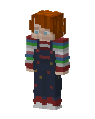 Chucky skin, 3D preview