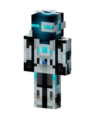 Cyber Robot Minecraft skin