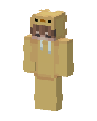 Duck Onesie skin, 3D preview